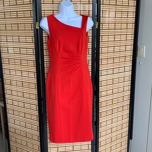 Kay unger red dress size 4
